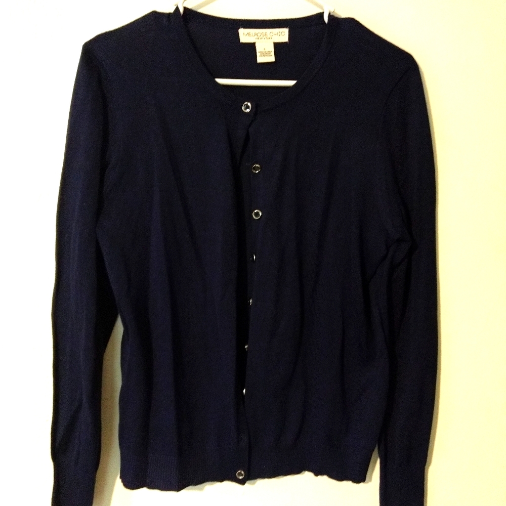 ❌ SOLD ❌ Navy Blue Cardigan